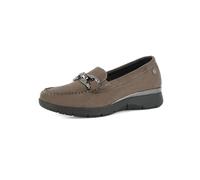 inblu Donna Classici con Fibbia, Mocassino con Suola Leggera e Flessibile, Tabacco, 37 EU