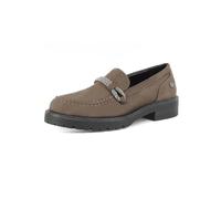 inblu Donna con Fascia Luminosa, Mocassino con Tacco, Tabacco, 38 EU
