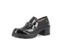inblu Donna con Fibbia, Mocassino Classico con Tacco, Nero, 40 EU