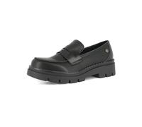 inblu Donna Effetto Matt, Mocassino Classico con Plateau