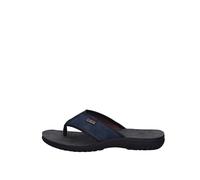 inblu Infradito con Fascia in Ecopelle e Morbido Plantare Imbottito, Uomo, Blu, 42 EU