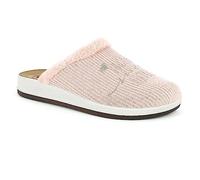 inblu Panfofole Donna Home sweet home, Ciabatte Invernali con Suola Automodellante, Plantare imbottito in Vera Pelle, Rosa, 37
