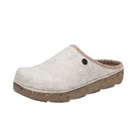 Inblu Pantofole Donna Calde in Lana Beige Taglia 38