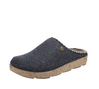 Inblu Pantofole Calde In Lana Blu - Taglia 36 [23.4cm] Scarpe Donna Ciabatte