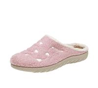 Inblu Pantofole Calde In Lana Rosa - Taglia 36 [23.4cm] Scarpe Donna Ciabatte