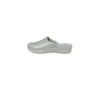 inblu Pantofole Ciabatte SANITARIE da Donna MOD. 50-33 Argento (38)
