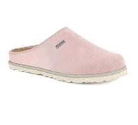 Inblu | Pantofole Donna Foderate Con Morbida Ecopelliccia, Ciabatte da Casa In Morbido Tessuto Con Plantare Estraibile Ricoperto in Vera Pelle, Colore Rosa, 37