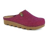 inblu Pantofole Donna Invernali Ciabatte Ragazze Ecofriends Pelle Sottopiede Estrabile DK0008 (Rosa Azalea, 40)