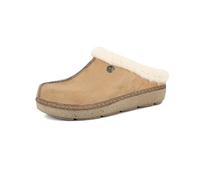 inblu Pantofole Donna Invernali con Bordo e Interno in Ecopelliccia, Camel, 39 EU