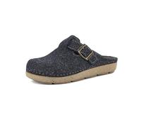 inblu Pantofole ECOFRIENDS, Zoccoli Donna con Fibbia Regolabile, Suola e Tomaia in Materiale Riciclato, Avio, 36 EU