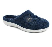 Inblu Pantofole Gattino Peluche, Donna, Blu, 38 EU