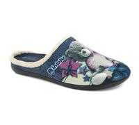 inblu PANTOFOLE GF STAMPA ORSETTO Donna in Panno con Plantare Estraibile (FANTASIABLU, 36)