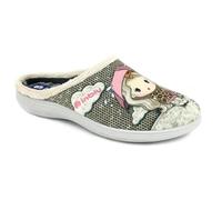 Inblu Pantofole Invernali da Donna con Bambolina Art. EC-82 NATURALE