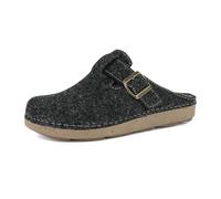 inblu Pantofole Uomo ECOFRIENDS in Feltro con Fibbia, Grigio, 41 EU