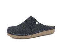 inblu Pantofole Uomo ECOFRIENDS in Feltro con Pratica Suola di 3cm, Avio, 44 EU