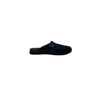 inblu | Pantofole Uomo Invernali In Tessuto Con Sottopiede in Vera Pelle Imbottito, Calde Ciabatte Da Casa, Colore Blu, 41