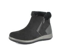 inblu PantoSCARPE Stivaletti Donna in Ecopelliccia con Cerniera, Plantare Imbottito Estraibile