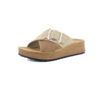 inblu - Sandali donna comodi Pk0000046-3191360000001, Platino, 35 EU