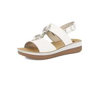 inblu Sandali Donna con Fasce e Catena, Plantare in Vera Pelle