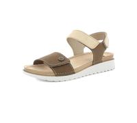 inblu Sandali Donna con Tripla Regolazione a Strappo, Plantare in Pelle