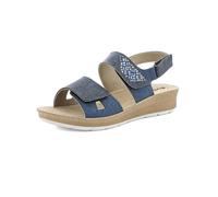 inblu Sandali Donna con Tripla Regolazione a Strappo, Plantare in Pelle