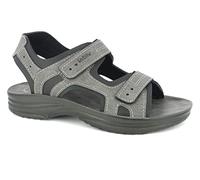 inblu, Sandali trekking sportivi a strappo, Uomo, grigio, 42