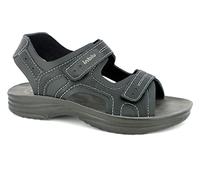 inblu, Sandali trekking sportivi a strappo, Uomo, nero, 45