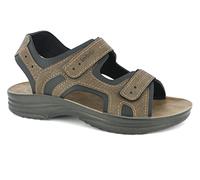 inblu, Sandali trekking sportivi a strappo, Uomo, testa di moro, 40