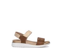 INBLU Sandalo donna marrone in pelle 35