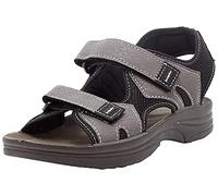 INBLU Sandalo Doppio Strappo Uomo RY25 Grigio (41 EU)