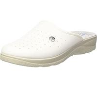Inblu Ciabatte sanitarie chiuse da lavoro Uomo in pelle Blu/Bianco Rotex