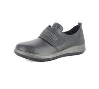 inblu Scarpa Donna Strappo Sneakers Brillantini Leggere Comode Slip On da Ginnastica Pantofole Comode IB-WG0045 (Nero,38)