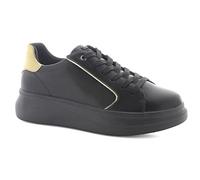 Inblu | Sneakers Donna Classiche, Scarpe in Ecopelle per Tutti i Giorni, Scarpe Stringate, Colore Nero, 39