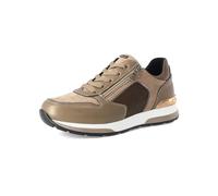 inblu Sneakers Donna con Lacci e Zip Laterale, Scarpe da Ginnastica, Bronzo, 37 EU