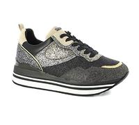 inblu Sneakers, Scarpe da Ginnastica Donna, Nero, 36 EU