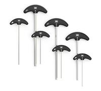 INBUS® 70020 Set Chiavi a Brugola con impugnatura a T 7pz, 2-8mm - Made in Germany