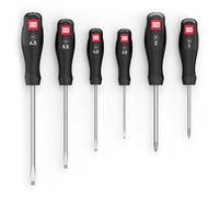 INBUS® 73790 Set Cacciavite 6pz, SL3-6.5 & PH1-2, con HybridTouch & GrayTip