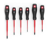 INBUS® 73868 VDE Set Cacciavite 6pz, SL2.5-5.5 & PH1-2, con HybridTouch & VDEslim