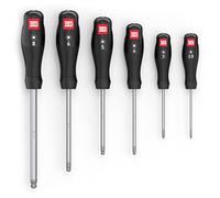 INBUS® 79863 Set Cacciavite 6pz, 2.5-8mm, con Testa a Sfera & HybridTouch
