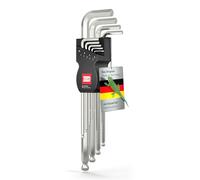 INBUS® Set Chiavi Allen 9pcs, 1.5-10mm, con GeckoTip® & testa sferica