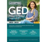 Inc Accepted GED Reasoning Through Language Arts Study Guide (Tascabile)