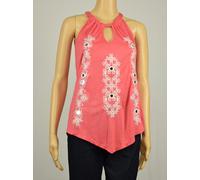 INC International Concepts Donna Corallo Ricamato Canotta Top M L XL