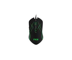 Inca Gaming Maus IMG-GT12 3200 DPI, RGB, 7 chiavi, USB nero
