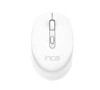 Inca Mouse wireless IWM-243RB Candy Design, 2,4 GHz, modalità sospensione, 800-1600 DPI, Bianco