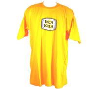 Inca Kola South American Famoso Morbido Bevande Marca T-Shirt Peruviana Soda
