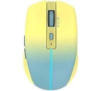 Inca Mouse IWM-511RS 1600 DPI, Wrls & BT, pulsante 6D, giallo