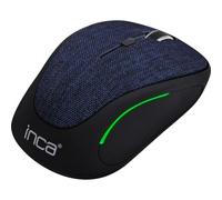 Inca Mouse senza fili portatile 1600 dpi illuminazione LED 2,4 GHz