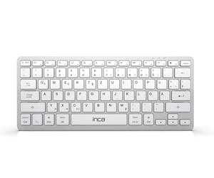 `INCA Tastatur IBK-565BT, Bluetooth, 5.0 Smart, Sil` ACC NUOVO