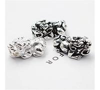 Incanci d'Argento Sterling per Gioielli Che producono S925 Thai Argento pixiu incantesimi di Meditazione Ornamento per la Produzione di Collana e la creazione attirano la ricchezza 1pcs, cinaino