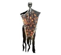 Incandescente Galleggiante Phantoms Halloween Ornamento Batteria Power Pendii Spaventosi Caratteristica Per Cortile Espositori Invasori Casa LED Decorazione